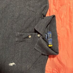 Polo by Ralph Lauren Men's Charcoal Polo Shirt